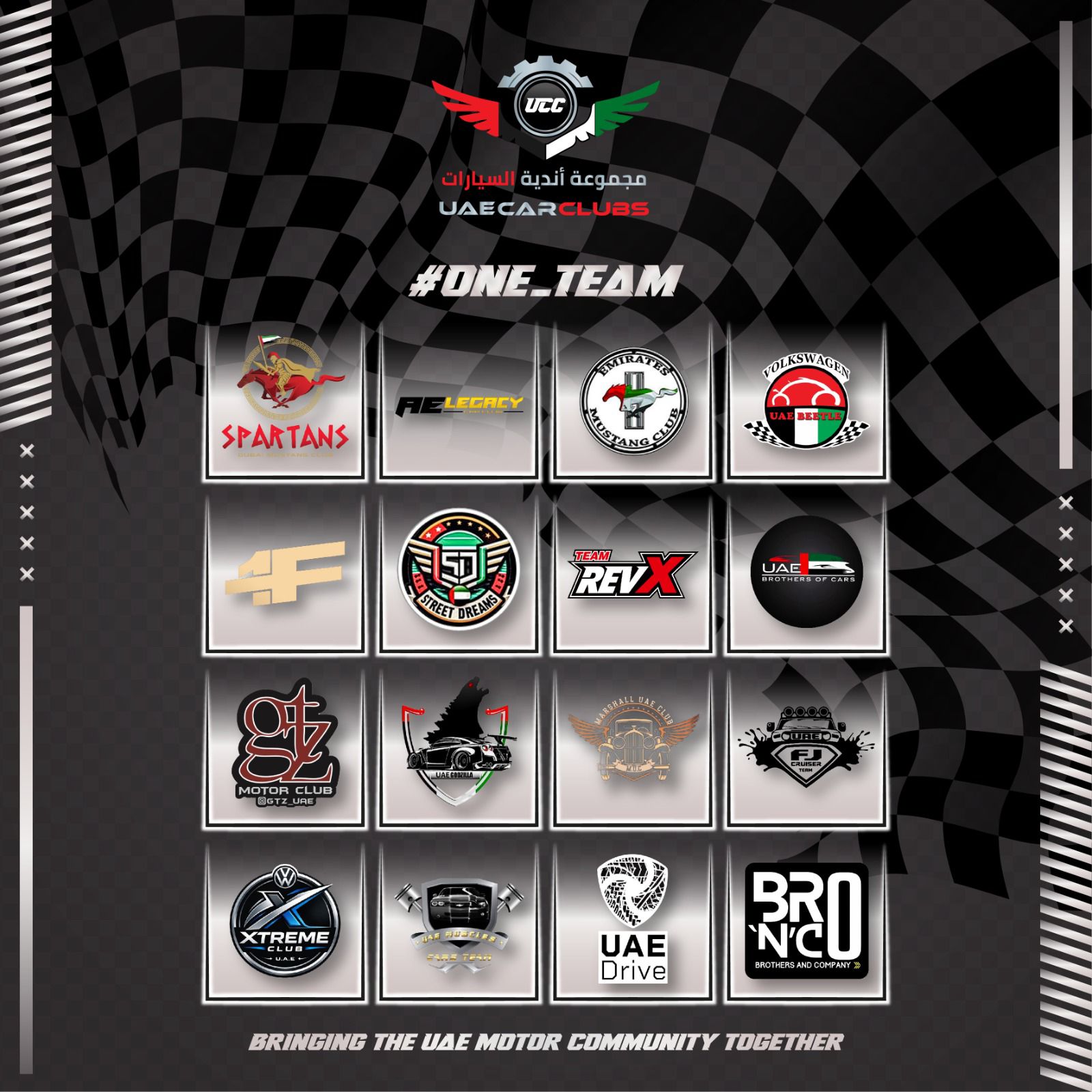 UCC Clubs — One Team